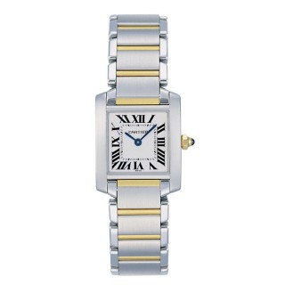 Cartier  Tank Francaise Small Steel and Yellow Gold Watches